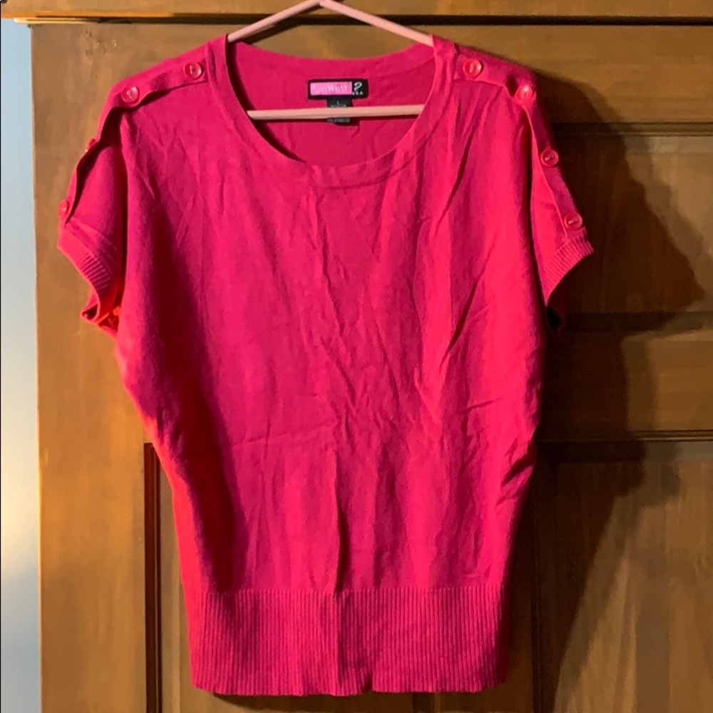 Say What short sleeved sweater